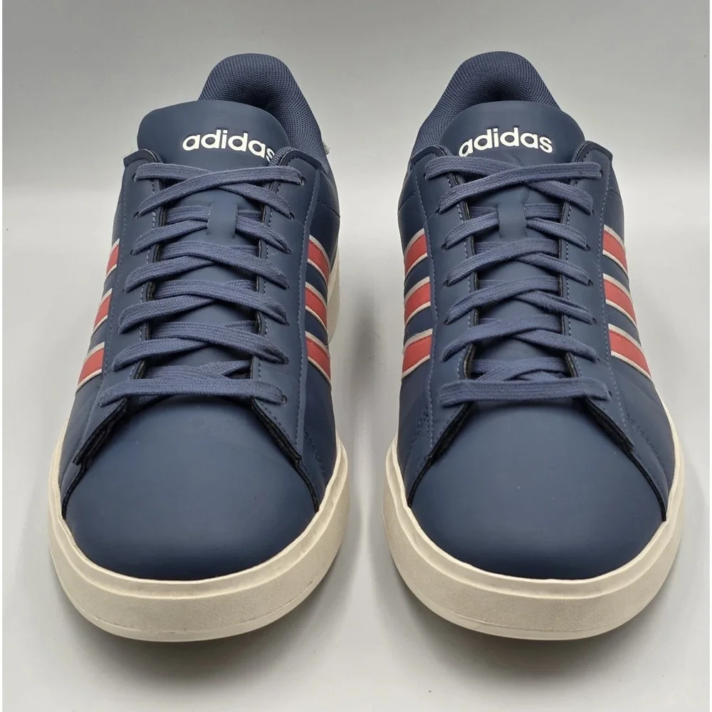 Adidas Grand Court 2.0‎ Men's 11.5 Blue Casual Lifestyle Sneakers Court Shoe